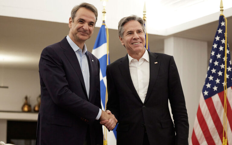 Μπλίνκεν σε Μητσοτάκη: Οι σχέσεις ΗΠΑ-Ελλάδας δεν υπήρξαν ποτέ πιο ισχυρές