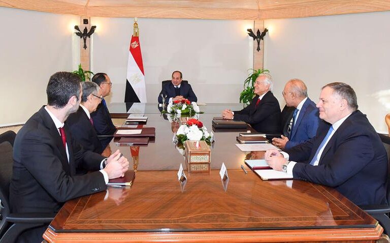 Συνάντηση Κοπελούζου με τον πρόεδρο της Αιγύπτου Αλ Σίσι