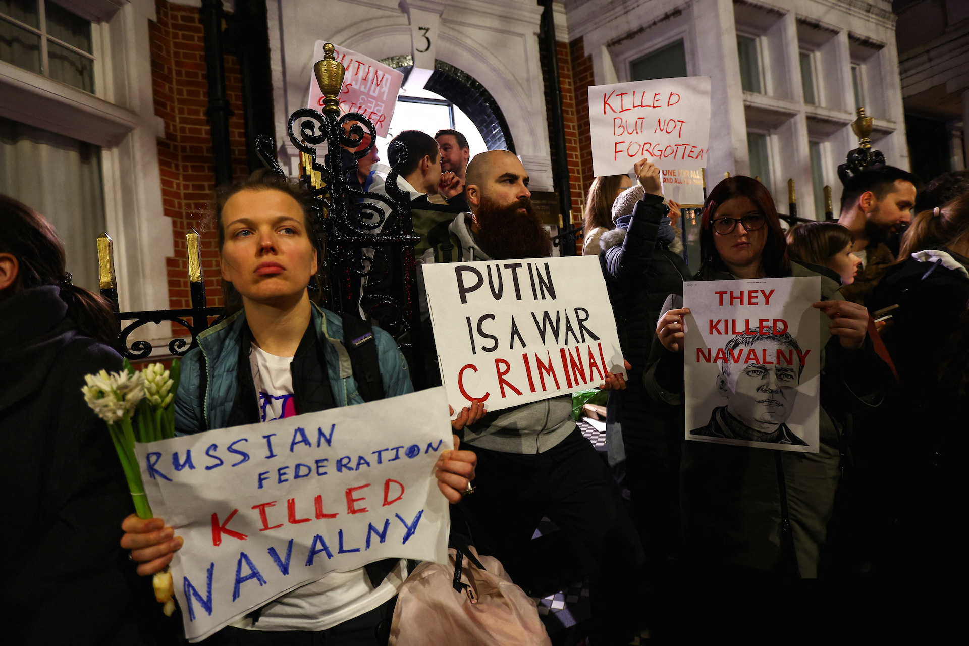 Vdekja e Navalny: Mitingje proteste në shumë kryeqytete evropiane-3