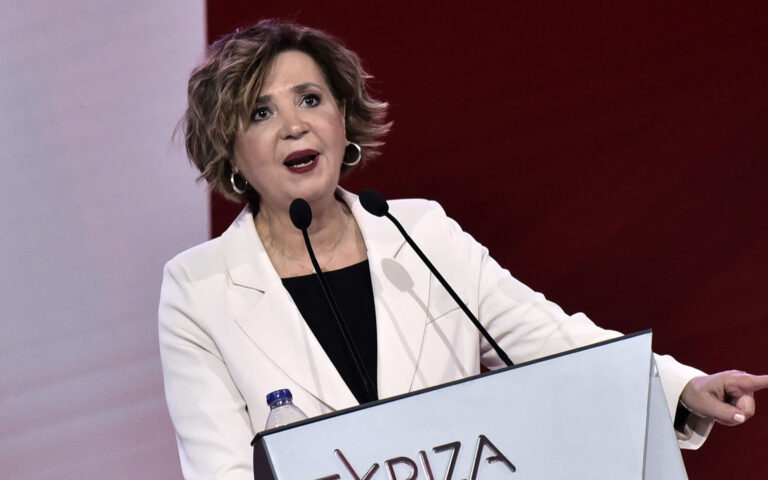 Υποψήφια πρόεδρος του ΣΥΡΙΖΑ η Ολγα Γεροβασίλη