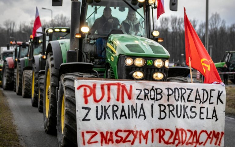 Πολωνία: Προσπάθεια «επηρεασμού» των κινητοποιήσεων των αγροτών από τη Ρωσία βλέπει η Βαρσοβία