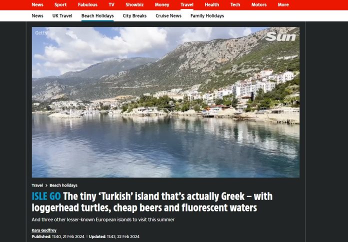 Το «τουρκικό» Καστελλόριζο της Sun έγινε… ελληνικό μετά τις αντιδράσεις-1