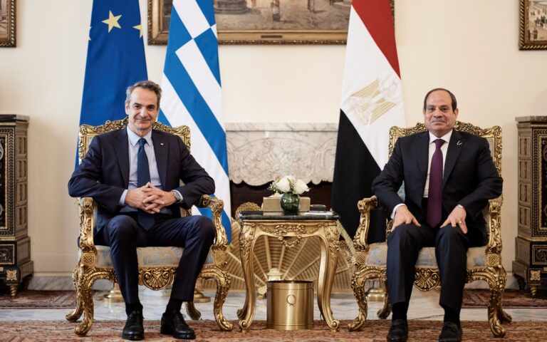Μητσοτάκης – Αλ Σίσι: Συμφώνησαν τη σύσταση Ανώτατου Συμβουλίου Συνεργασίας Ελλάδας – Αιγύπτου
