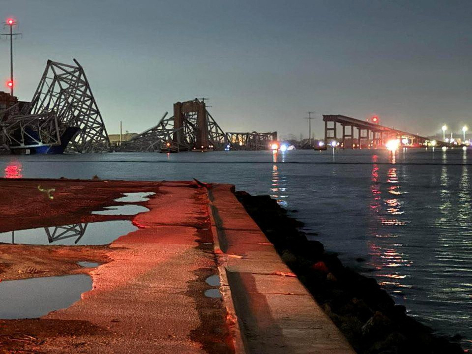 Βαλτιμόρη: Κατέρρευσε γέφυρα μετά από πρόσκρουση πλοίου-2