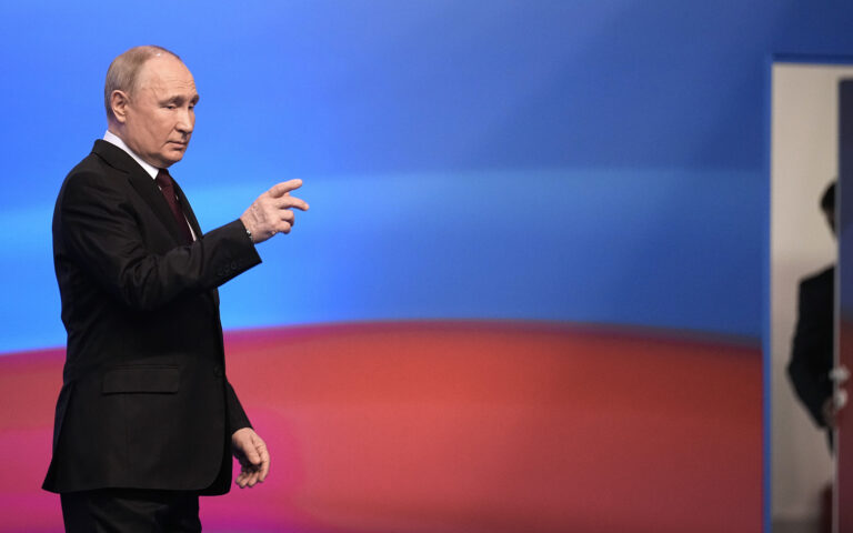Πούτιν: Η Ρωσία δεν θα αφεθεί να εκφοβιστεί από τους αντιπάλους της