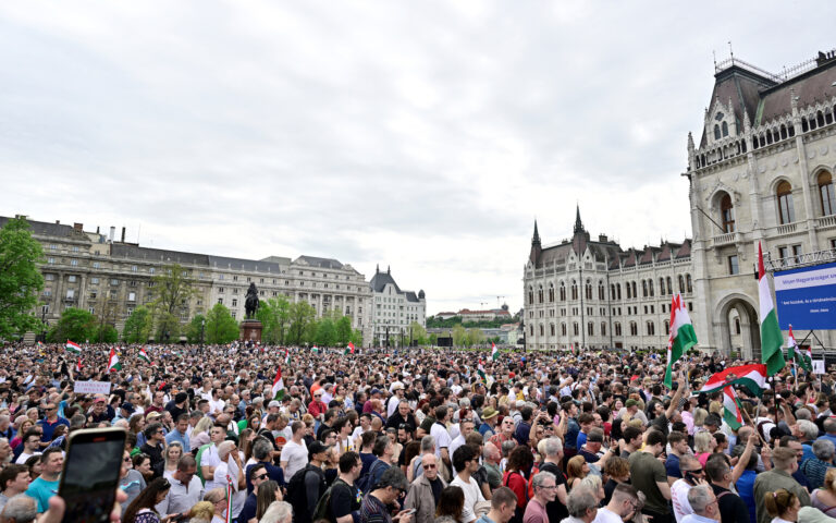 Ουγγαρία: Μεγάλη διαδήλωση στη Βουδαπέστη κατά της κυβέρνησης Ορμπαν