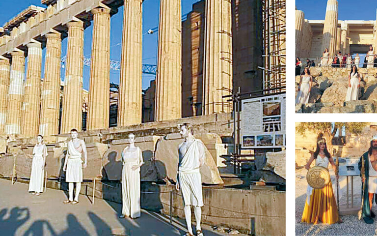 Ακρόπολη: Δικαιολογίες για την κιτς φιέστα από την Αθήνα έως τη Βομβάη