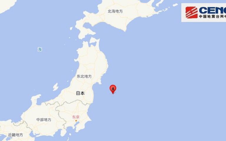 Σεισμός 6 Ρίχτερ ανοικτά της Ιαπωνίας