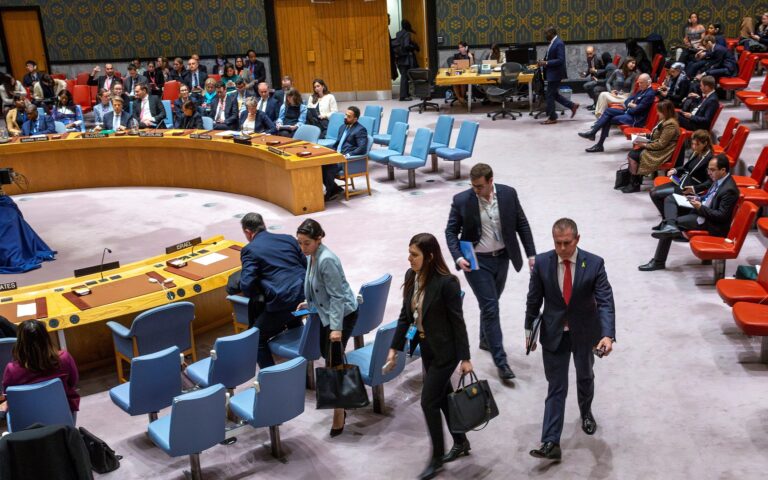 ΟΗΕ: Οι ΗΠΑ άσκησαν βέτο στην πλήρη ένταξη της Παλαιστίνης