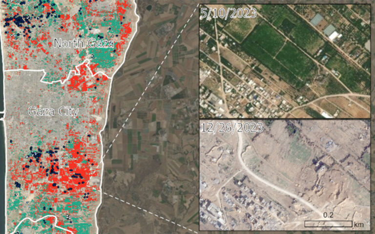 «Δεν έχει μείνει τίποτα στη Γάζα» – Δορυφορικές εικόνες της καταστροφής
