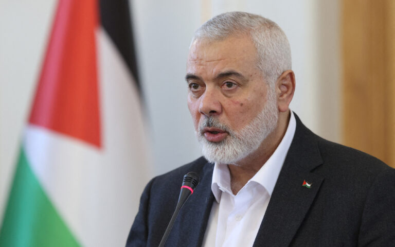 Ο ηγέτης της Χαμάς θα επισκεφθεί την Τουρκία το Σαββατοκύριακο