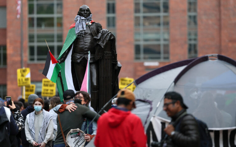 Από τα campus των HΠΑ σε Παρίσι και Βερολίνο το κίνημα διαμαρτυρίας για τη Γάζα