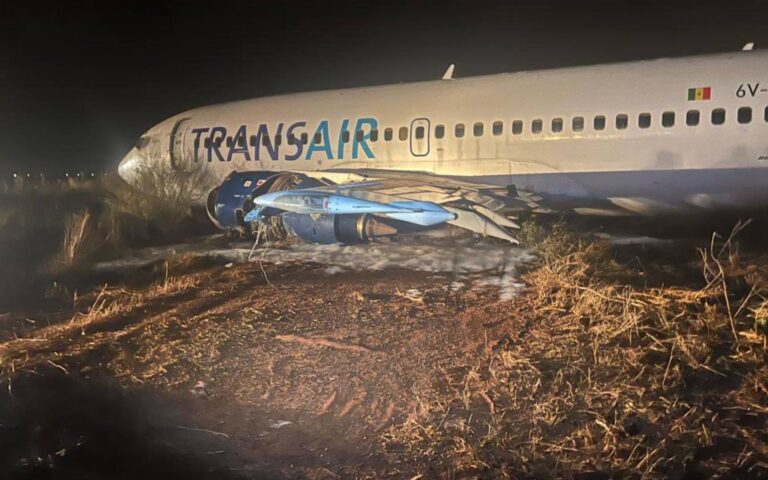 Νέο ατύχημα με Boeing στη Σενεγάλη – Βγήκε εκτός του διαδρόμου απογείωσης, 11 τραυματίες (βίντεο)